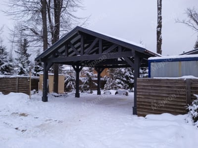 Навес для автомобиля «Кураж»